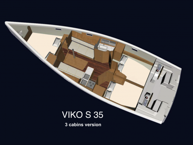 3 cabin layout